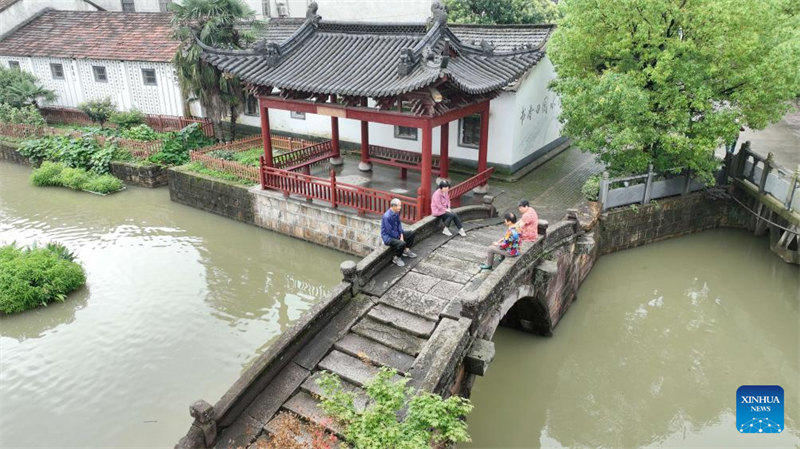 Madaraja ya kale ya mawe yahifadhiwa vizuri katika Mkoa wa Zhejiang, Mashariki mwa China